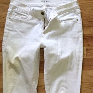 Frame jeans white